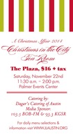 2014 A Christmas Affair The Plaza Café Tearoom Ticket (Saturday)