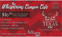 2015 A Christmas Affair The Whispering Canyon Café Tea Room Ticket - Saturday