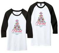 2020 A Christmas Affair Felicidad Logo Raglan Baseball Shirt 