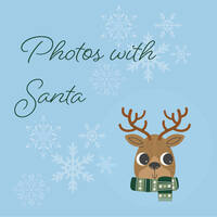 2021 A Christmas Affair Santa Photo Package during Children's Event