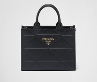 2023 A Christmas Affair Raffle Prada Small Leather Symbole bag with topstitching