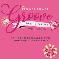 2024 A Christmas Affair Saturday PM: Santa Photo Package During DJ PJ - Flower Power Groove Party