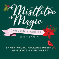 2024 A Christmas Affair Friday PM: Santa Photo Package During Mistletoe Magic Party