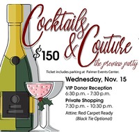 2017 A Christmas Affair Cocktails & Couture Preview Party Ticket